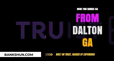 Distance from Dalton to Banks, GA: A Quick Travel Guide