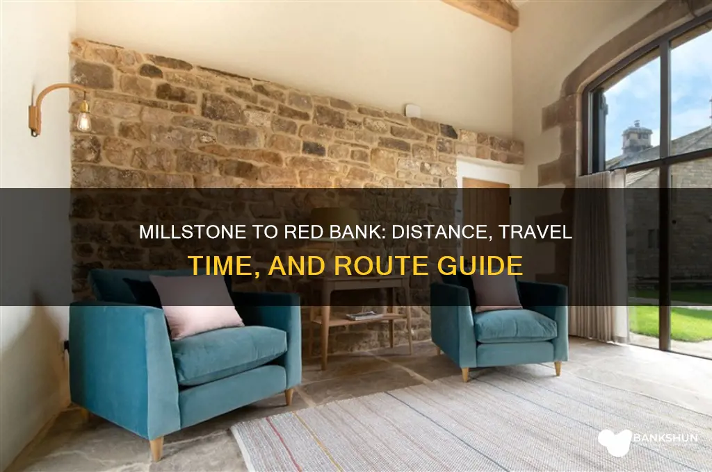 how far from millstone to red bank
