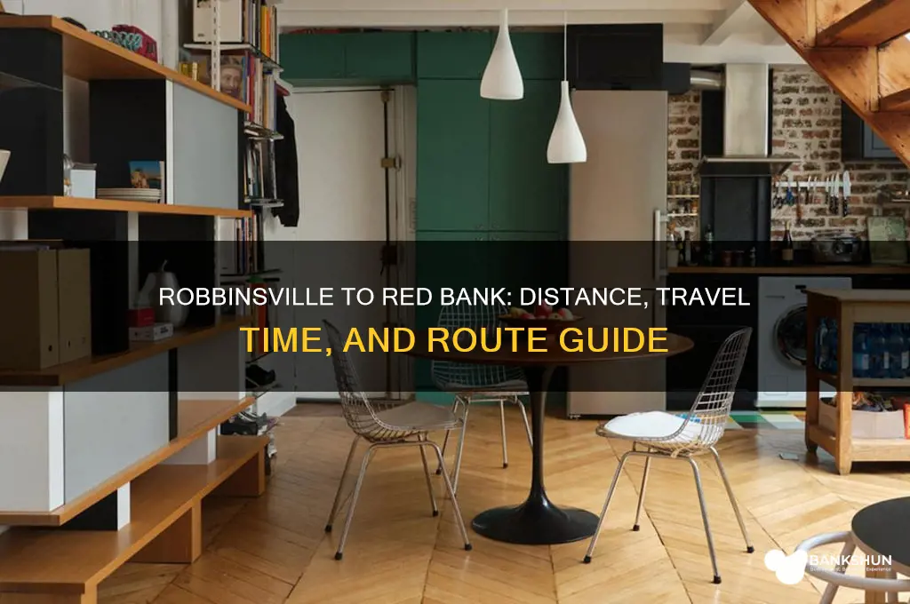 how far from robbinsville to red bank
