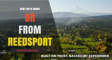 Banks to Reedsport: Exploring the Distance Between These Oregon Towns
