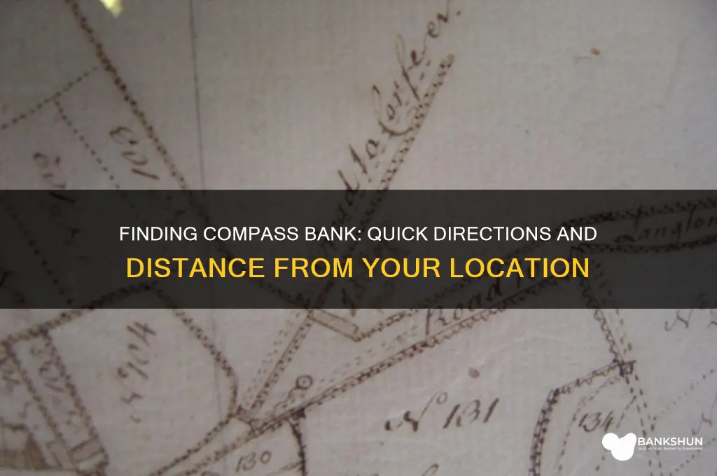 how far is compass bank from here