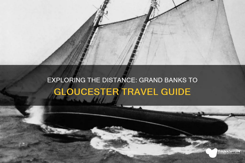 how far is grand banks from gloucester