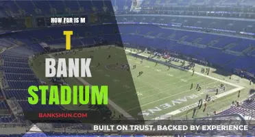 How Far is M&T Bank Stadium? A Quick Guide