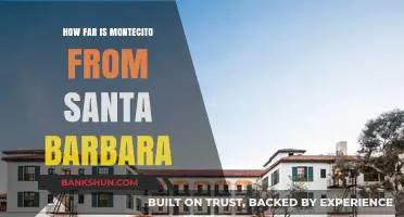 Exploring Santa Barbara: Montecito's Distance from the City
