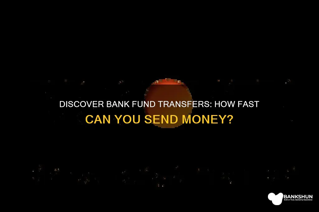 how fast top send funds discover bank