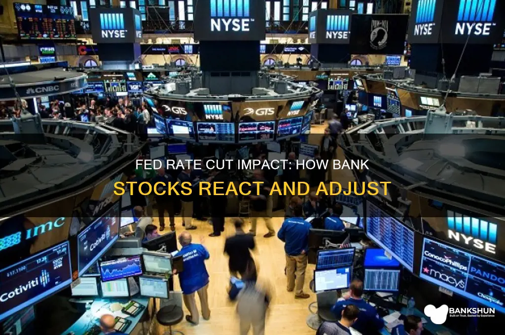 how fed rate cut affects bank stocks