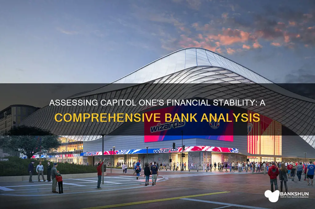 how financially stable is capitol one bank