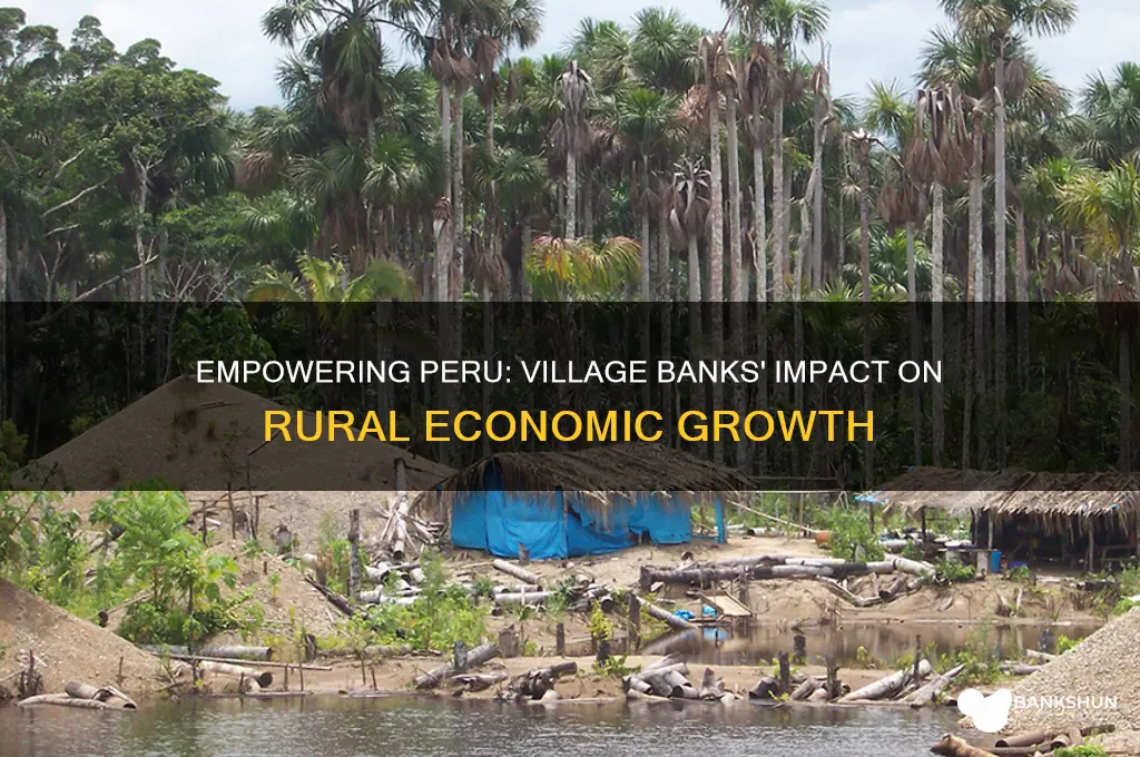 how has peru beenfited from village banks