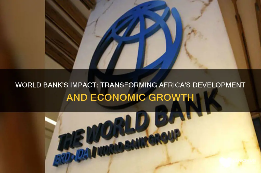 how has the world bank helped africa