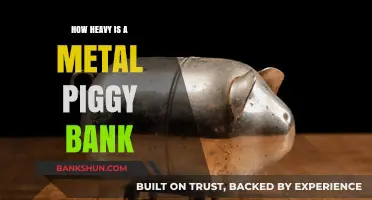 Unveiling the Surprising Weight of a Metal Piggy Bank