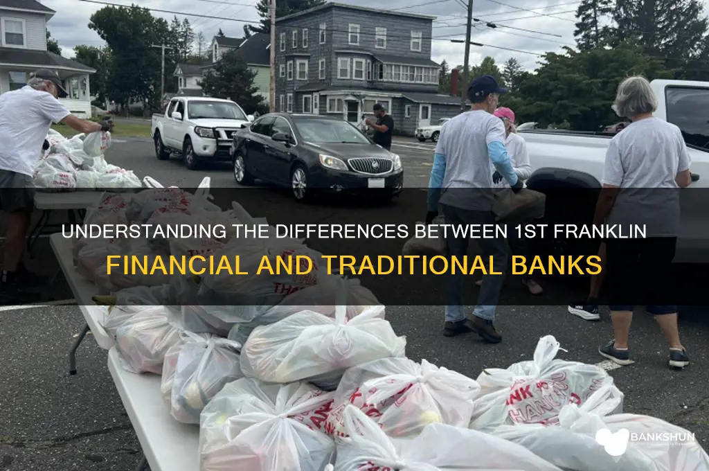how is 1st franklin and a bank