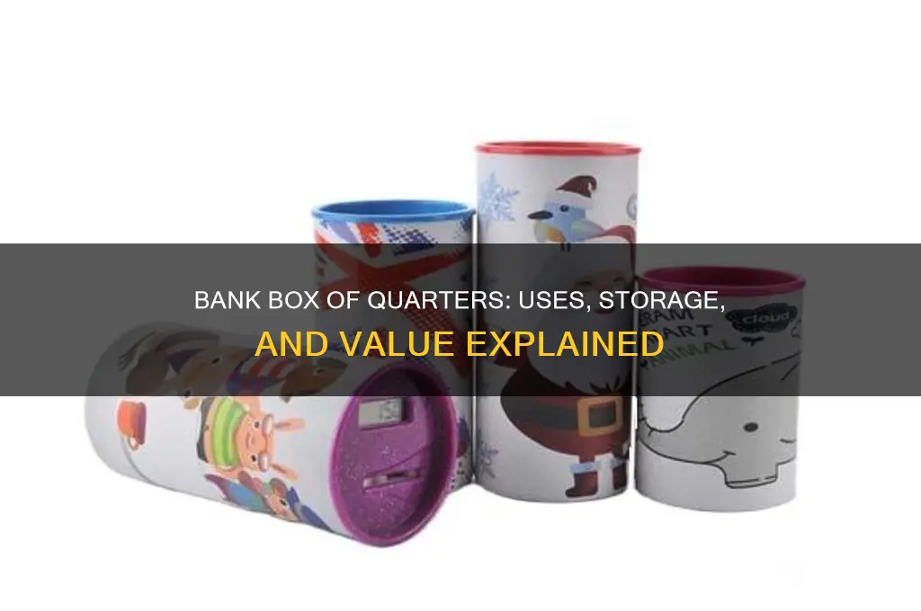 how is a bank box of quarters