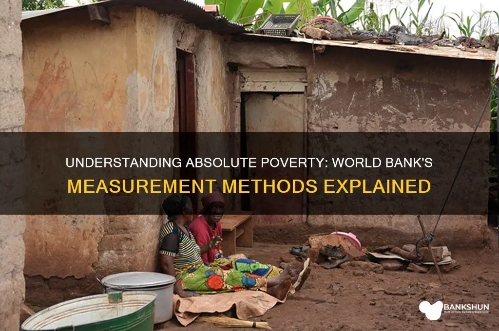 how is absolute poverty measurement world bank