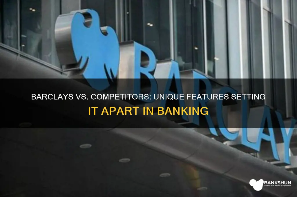 how is barclays different from other banks