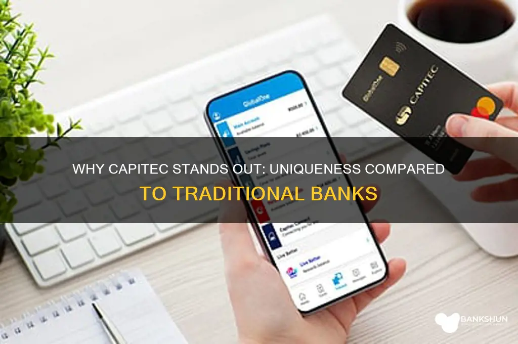 how is capitec different from other banks