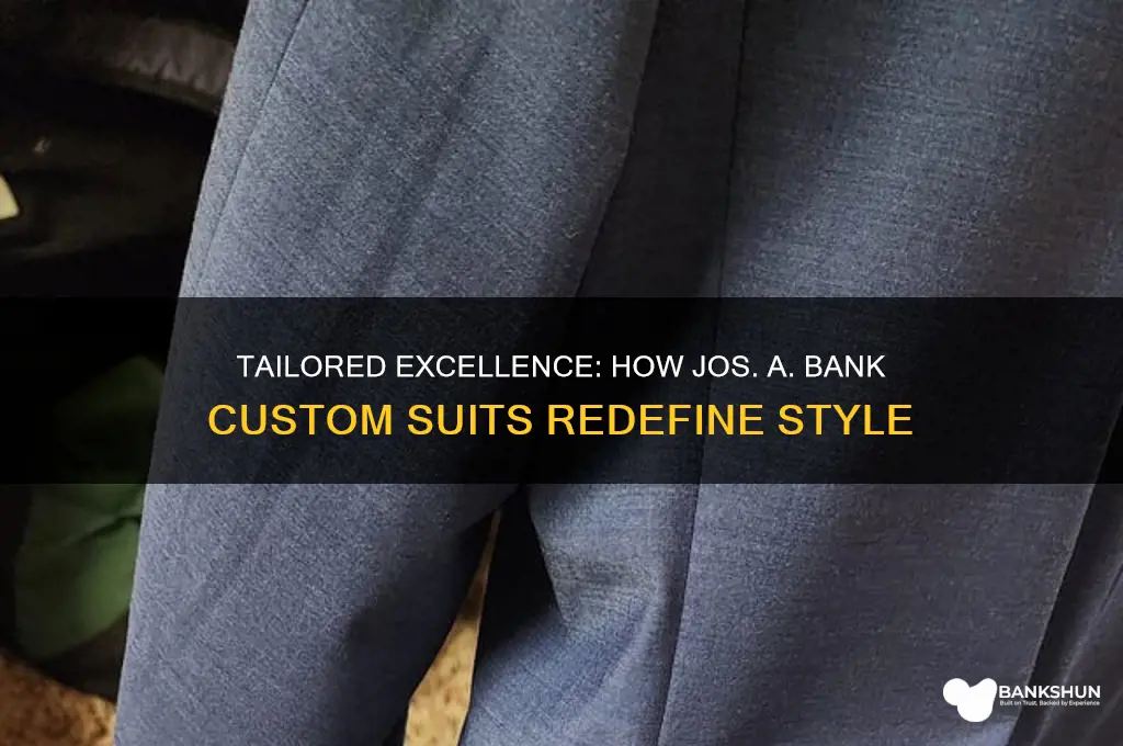 how is jos a bank custom suits