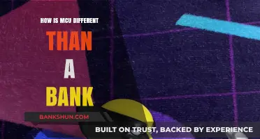MCU vs. Banks: Key Differences in Services and Structure