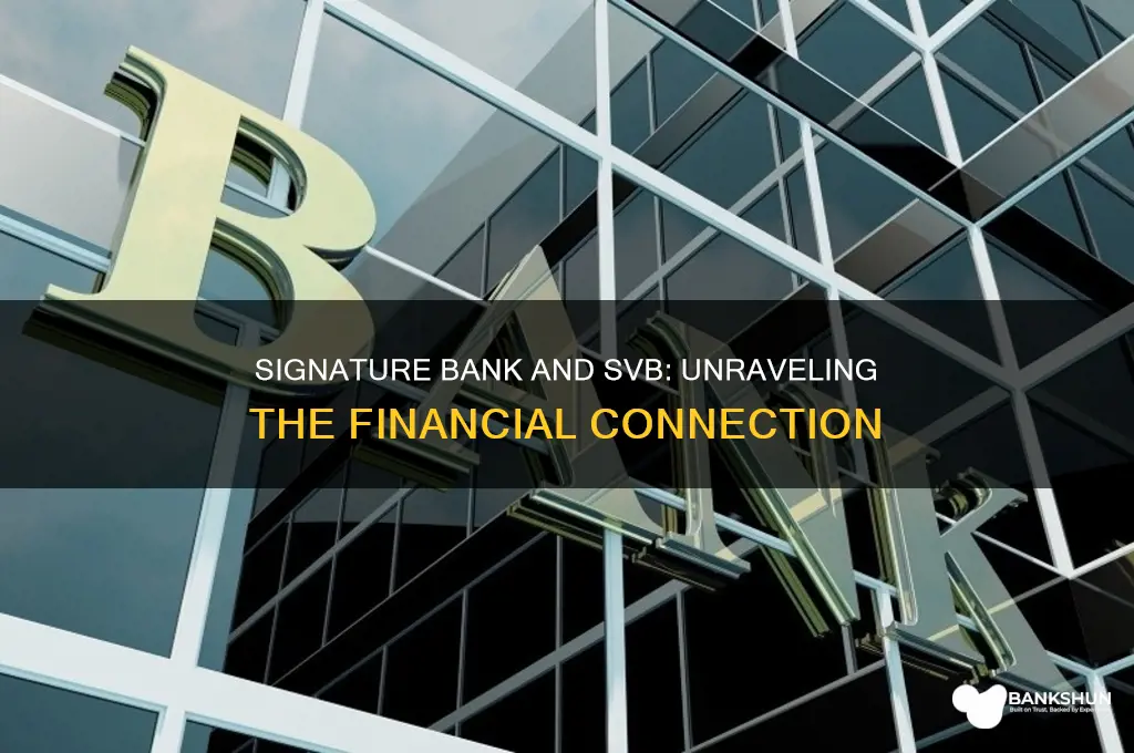 how is signature bank related to svb