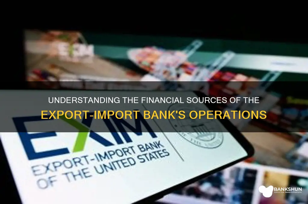 how is the export import bank funded
