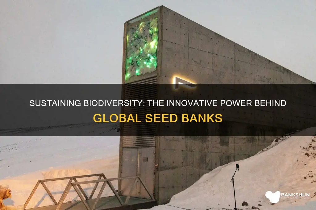 how is the global seed bank powered