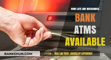 Mechanics Bank ATM Hours: Late-Night Access and Availability Explained