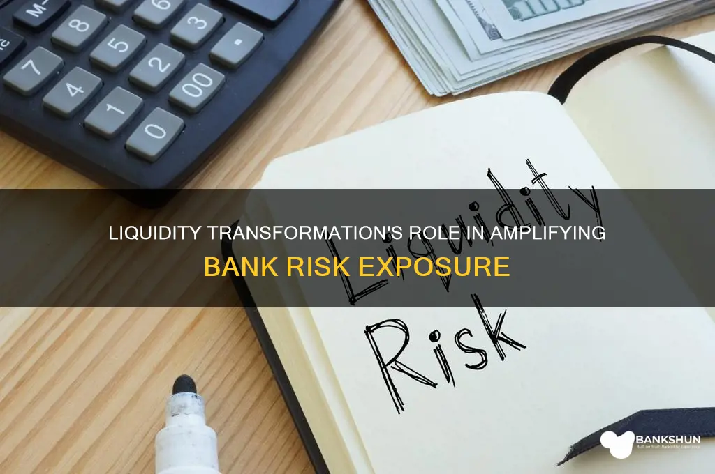 how liquidity transformation contributes to bank risk