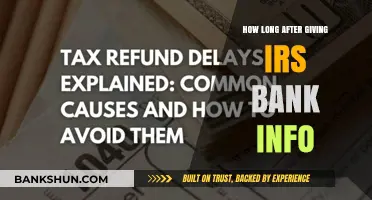 IRS Bank Info Submitted: When to Expect Your Tax Refund