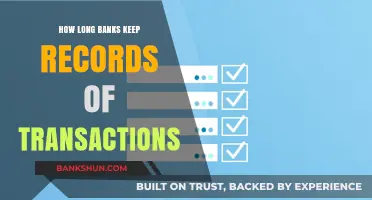How Long Do Banks Retain Transaction Records? A Comprehensive Guide