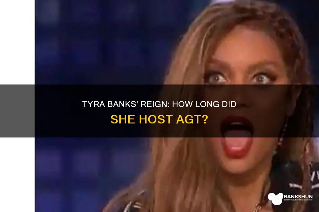 how long did tyra banks host agt