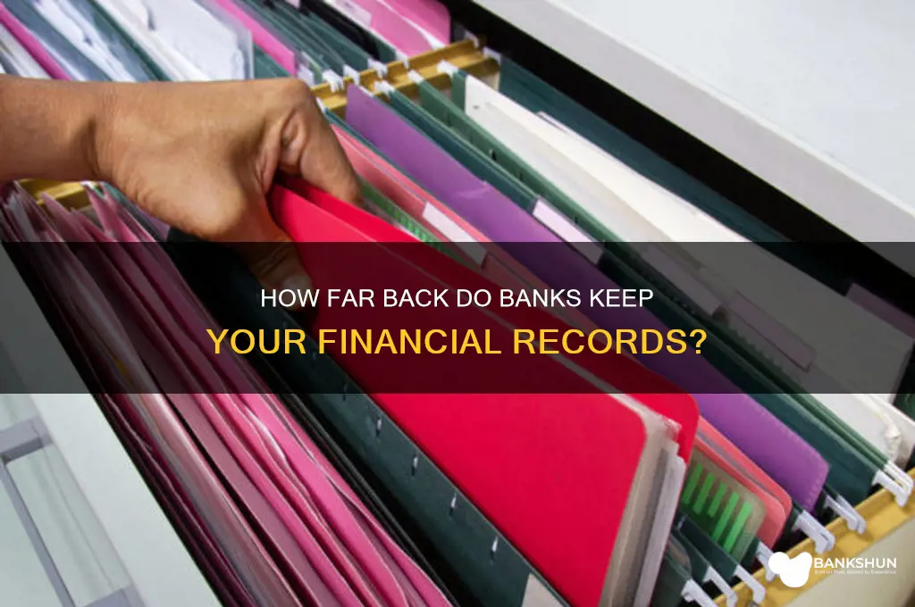 how long do bank records go back
