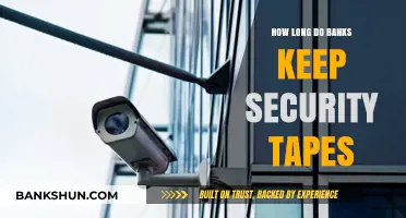 How Long Do Banks Retain Security Footage for Surveillance?