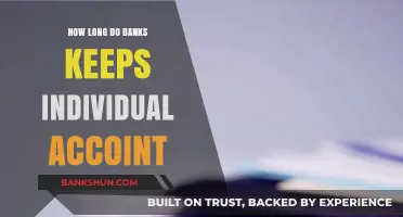 How Long Do Banks Retain Individual Account Records and Data?