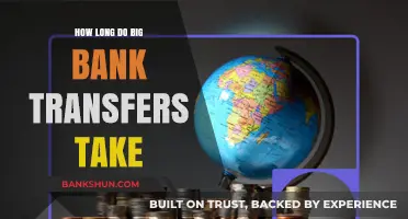 How Long Do Large Bank Transfers Typically Take to Process?