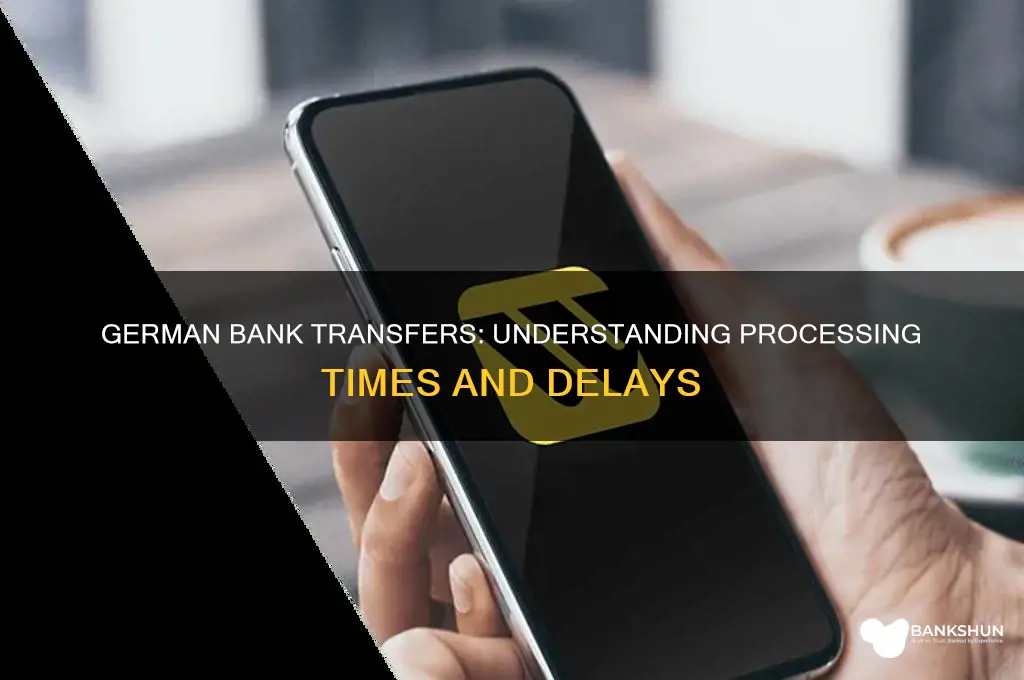 how long do german bank transfers take