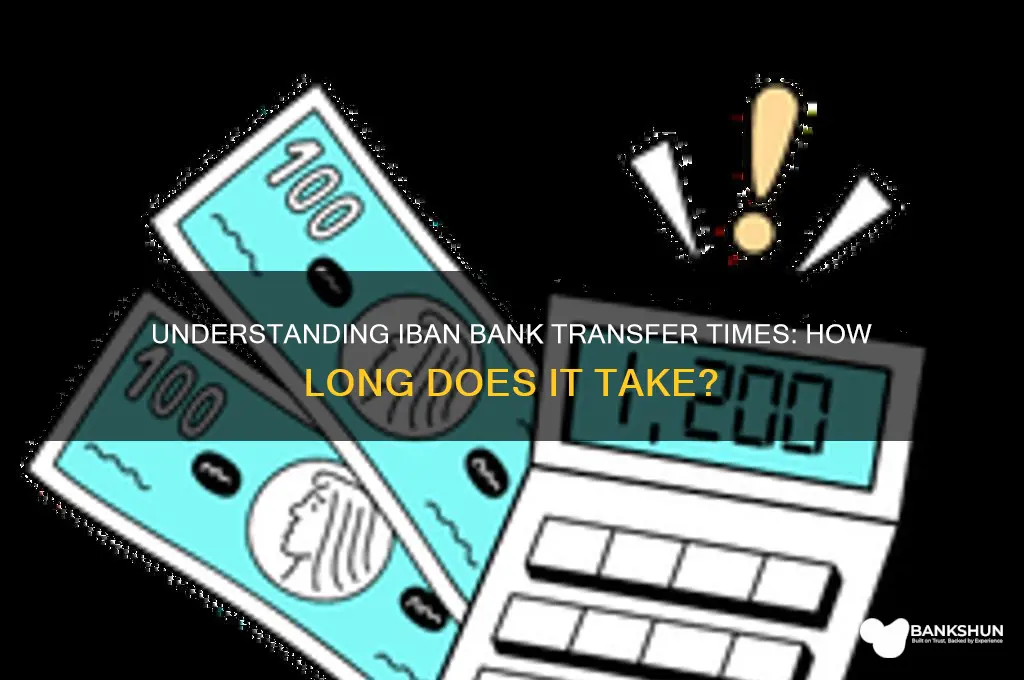 how long do iban bank transfers take
