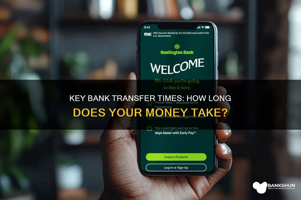how long do key bank transfers take