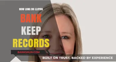 Lloyds Bank Record Retention: How Long Are Your Records Kept?