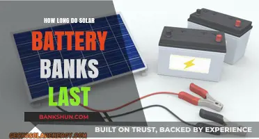 Solar Battery Banks Lifespan: Factors Affecting Longevity and Durability
