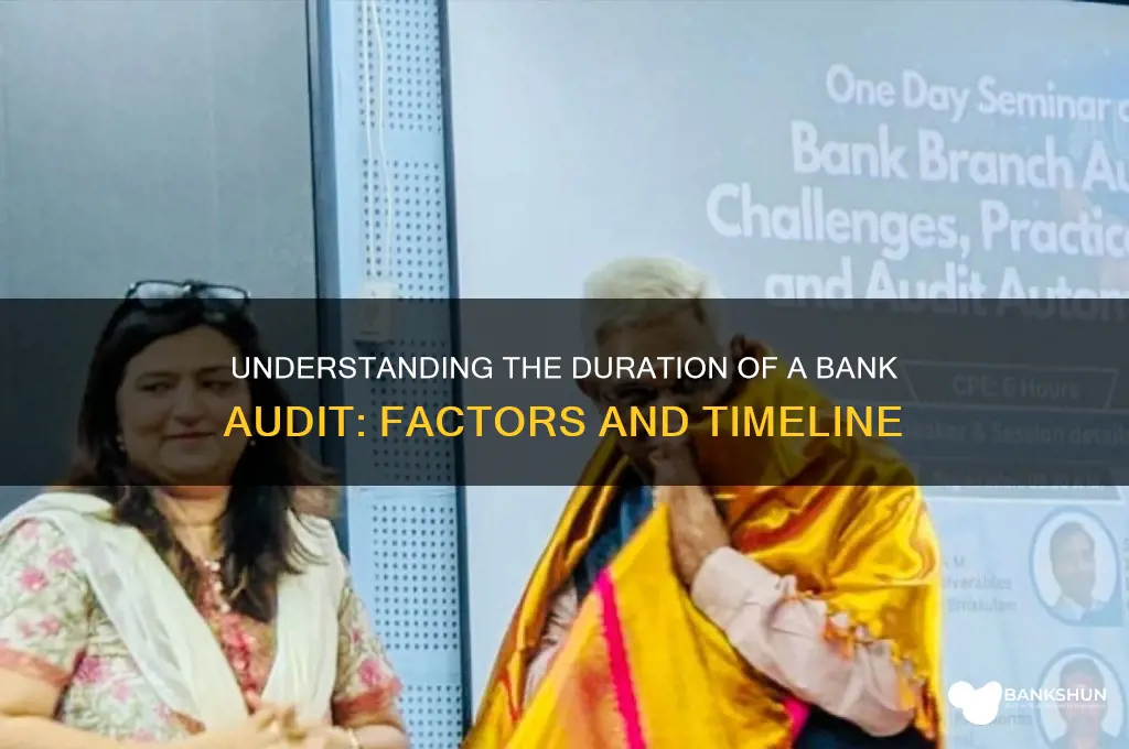 how long does a bank audit take