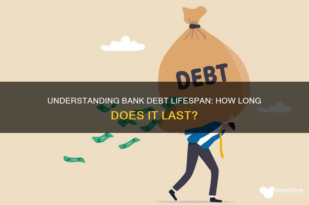 how long does a bank debt last
