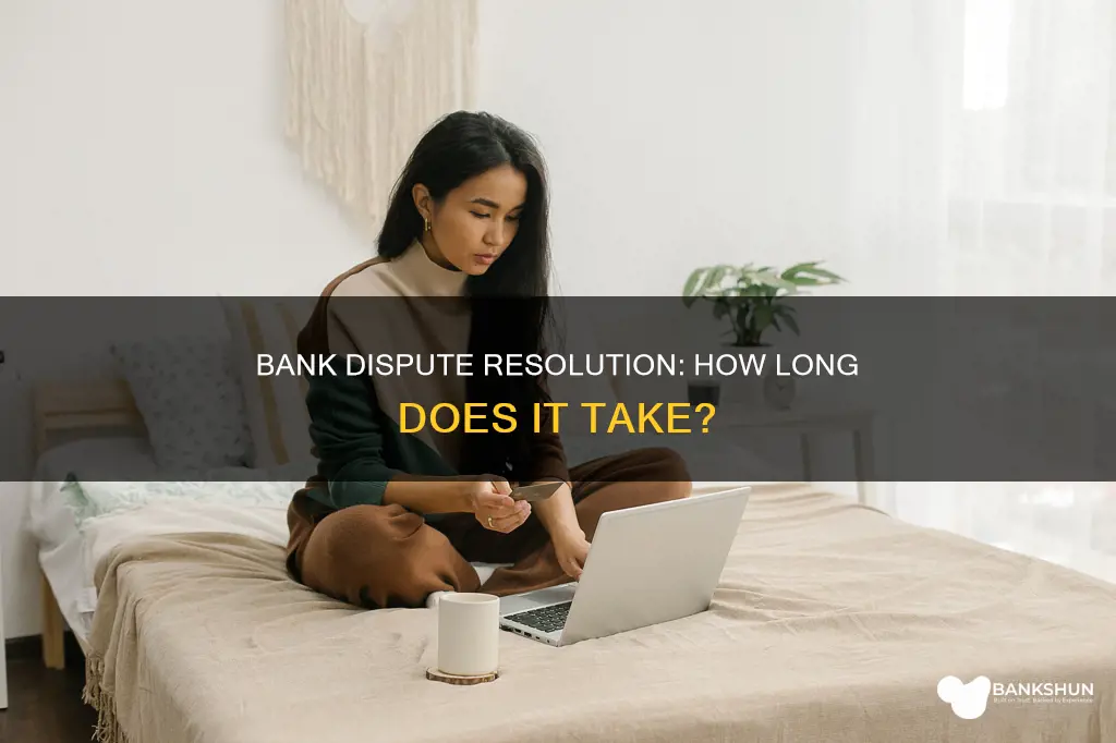 how long does a bank dispute take
