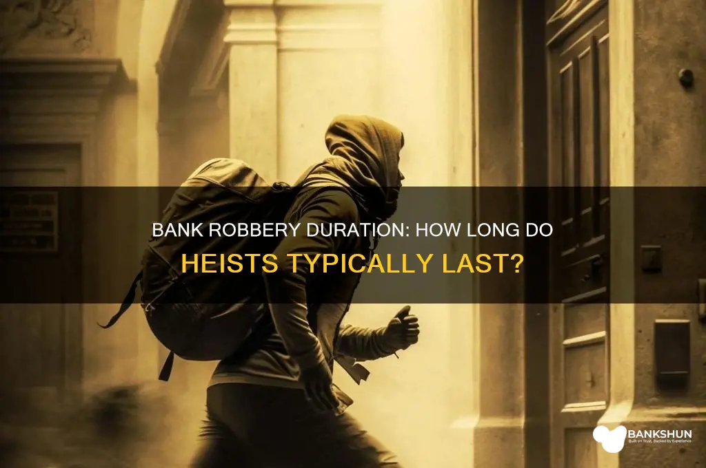 how long does a bank robbery last