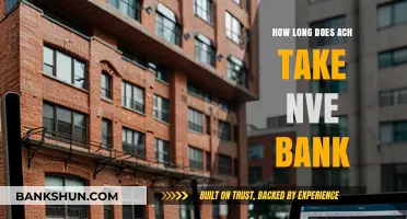 ACH Processing Time: How Long Does NVE Bank Take?