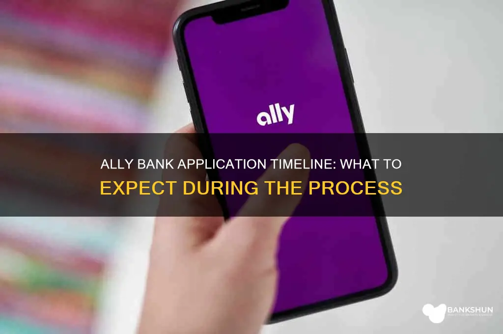 how long does ally bank application take