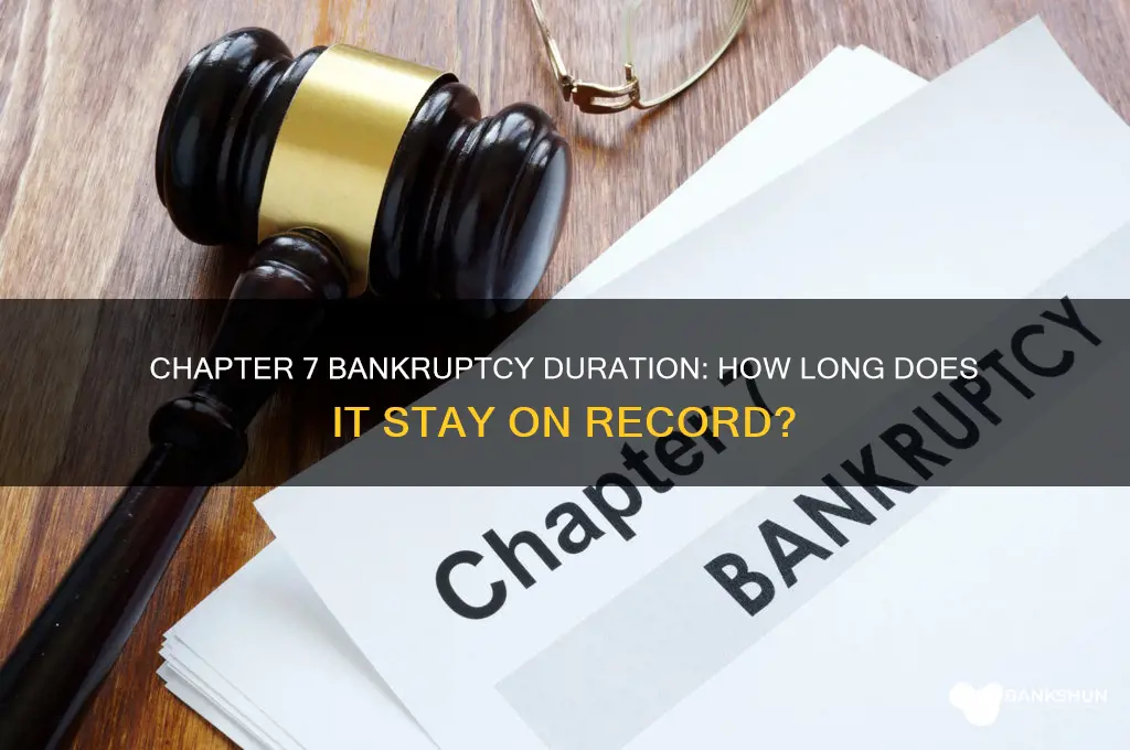 how long does chapt 7 bank stay