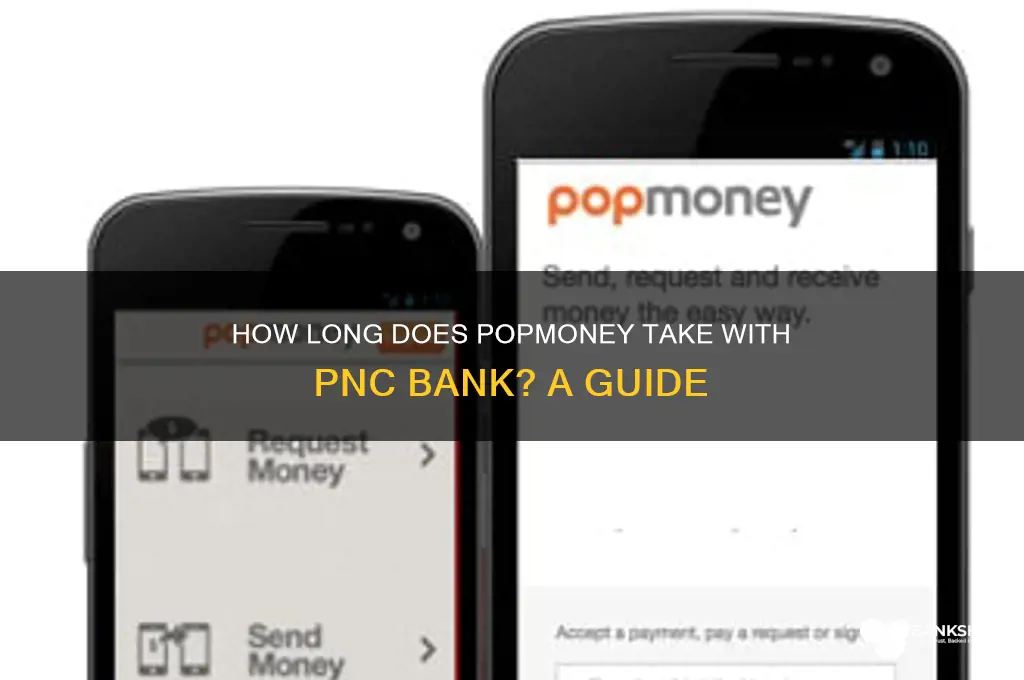 how long does popmoney take pnc bank