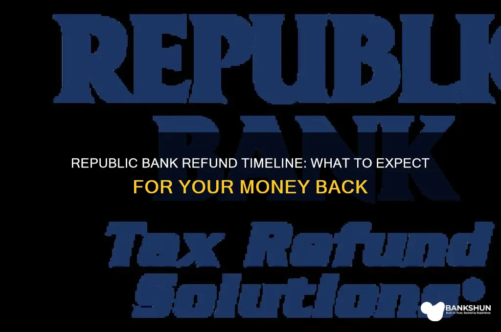 how long does republic bank refund take