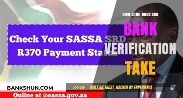 How Long SRD Bank Verification Takes: A Quick Guide