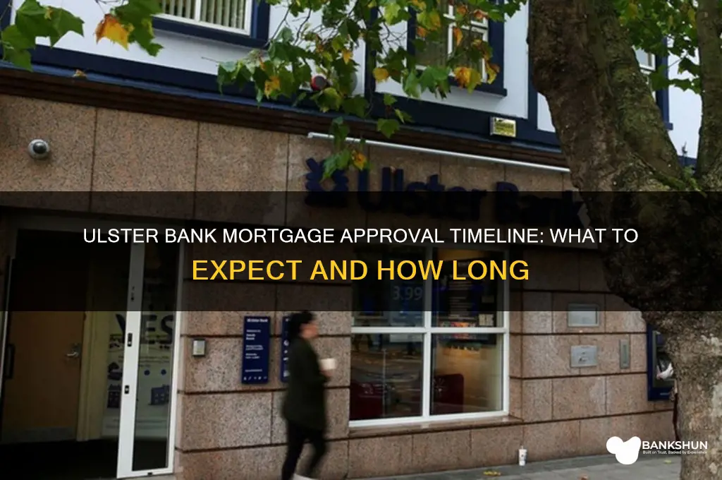 how long for mortgage approval ulster bank
