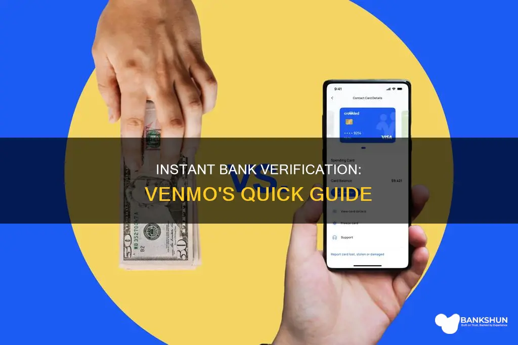 how long for venmo to verify bank